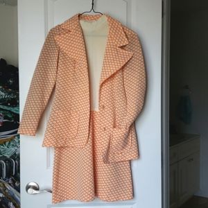 2 PC Vintage Dress and Jacket